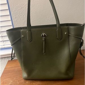Kate Spade - large tote bag | green